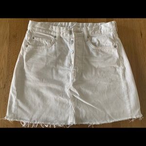 H&M white jean skirt EU 36 US 4 great condition